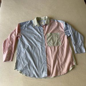 Abercrombie & Fitch Oversized Poplin Shirt